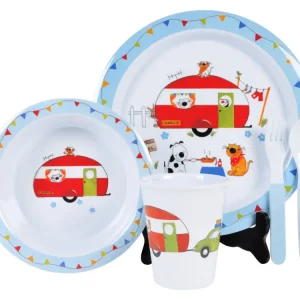 Flamefield Charlie and Friends set stoviglie bimbo 5 pezzi Occasione