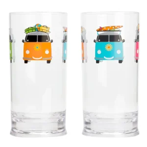 Flamefield Camper Smiles set di bicchieri - 480 ml Sconto