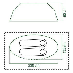 Coleman Galiano 2 tenda pop-up Sconto