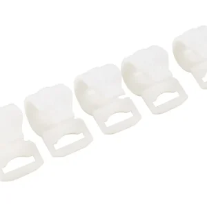 Campking clip per tenda con fessura 20-25 mm nylon set da 5 Prezzo Ridotto