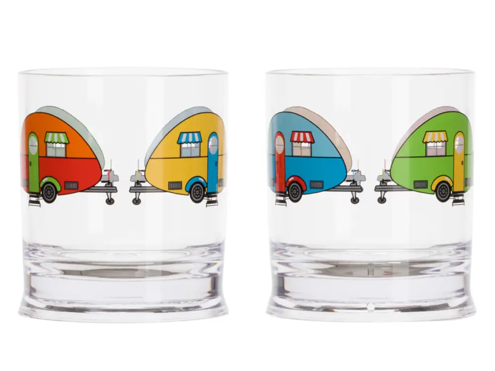 Flamefield Love Caravanning set di bicchieri - 310 ml Occasione