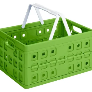 Di Tendenza Sunware Square cassetta pieghevole con manico - Green