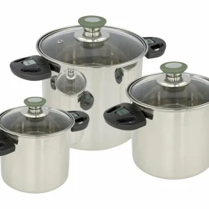 Acquista Ora Bo-Camp Elegance Compact set di 3 pentole