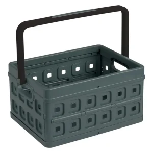Prezzo Ridotto Sunware Square cassetta pieghevole piccola con maniglia - Grey