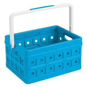 Nuovo Arrivo Sunware Square cassetta pieghevole piccola con maniglia - Blue