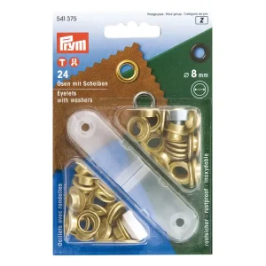 Vendita Finale Prym occhielli 8 mm ottone
