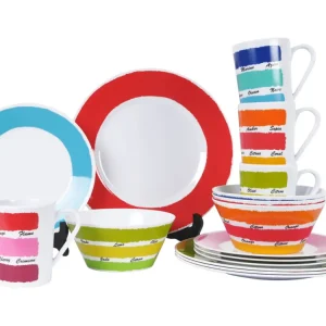 Flamefield Colours servizio stoviglie 16 pezzi Promozione
