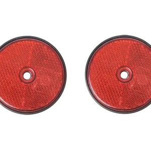 Offerta Limitata ProPlus catarifrangente tondo con vite - Red