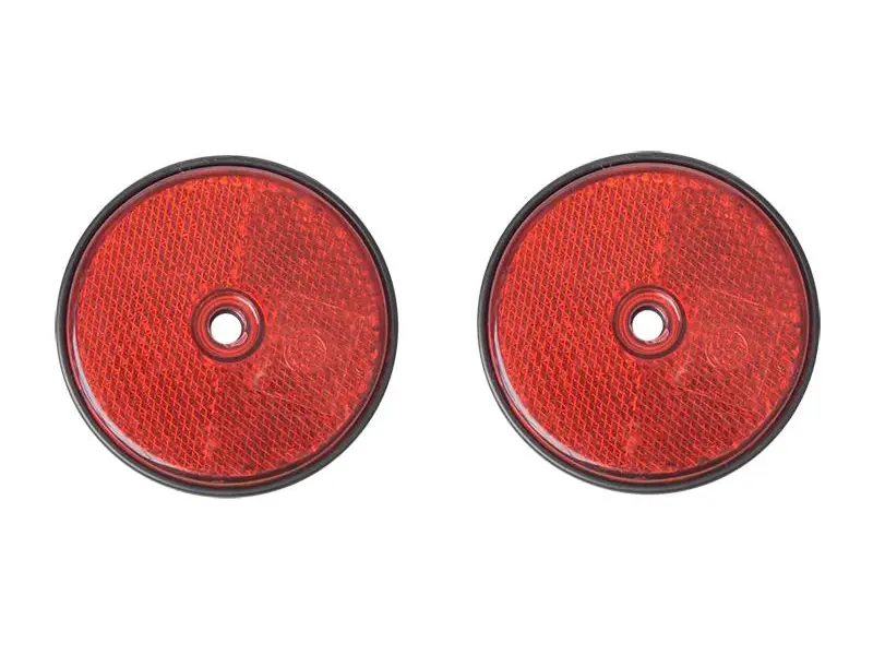 Offerta Limitata ProPlus catarifrangente tondo con vite - Red