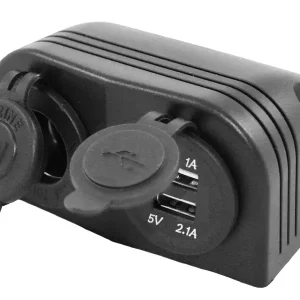 Haba caricatore 12 volt a 2 uscite USB Acquista Ora