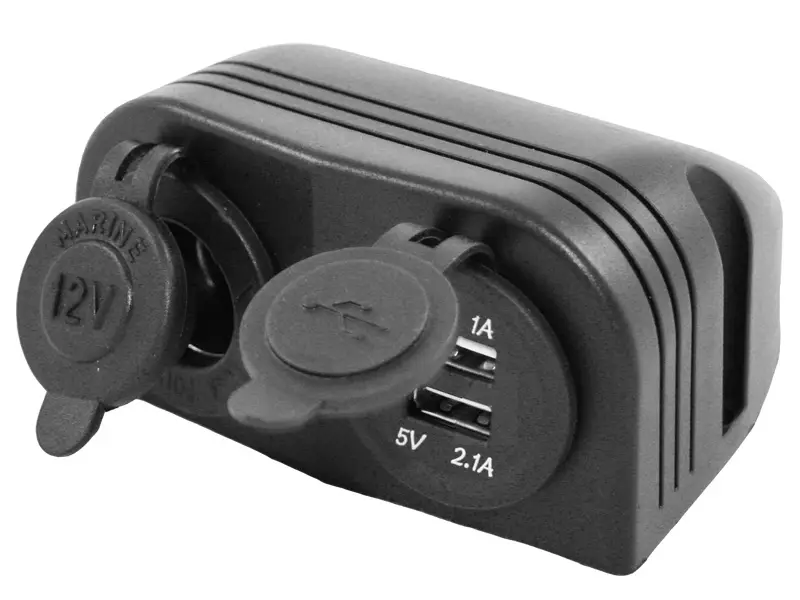 Haba caricatore 12 volt a 2 uscite USB Acquista Ora
