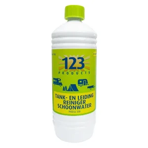 123 Products detergente per serbatoio acqua e tubazioni - 1 litri Spedito Oggi