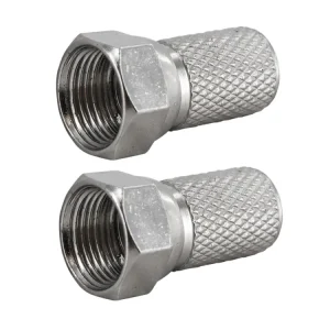 A Buon Prezzo Schwaiger doppio connettore F per cavo coassiale - Ø 4 mm