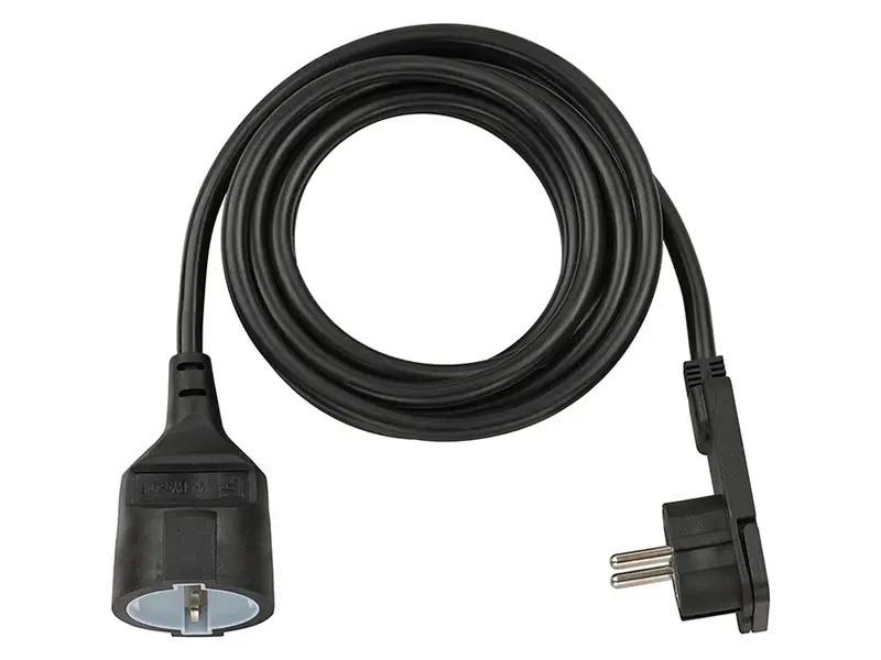 Brennenstuhl Black prolunga con spina piatta - 3 metri Offerta Del Giorno