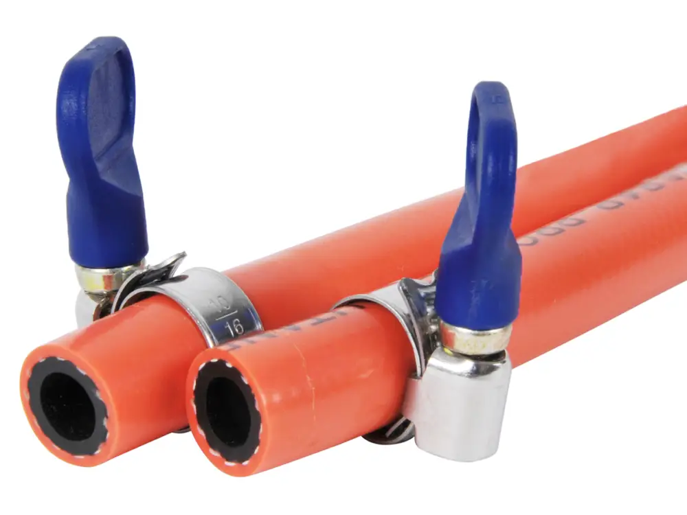 Offerta Badé tubo gas con galletti di bloccaggio - 1,5 m