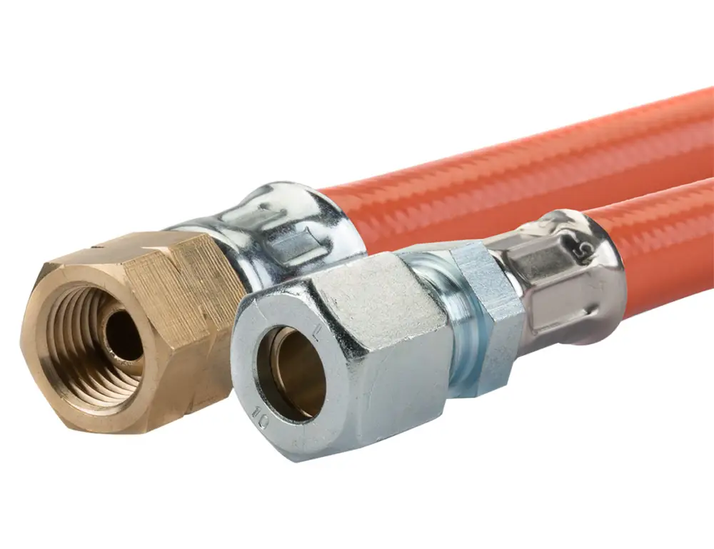 Badé 1/4" sx tubo gas 10 mm - 40 cm Novità