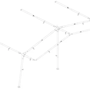 Compra Oggi Stesso Ventura Standard 250 Prenox G14 - G16 struttura per veranda