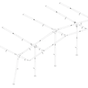 Miglior Prezzo Ventura Standard 250 Prenox G19 - G20 struttura per veranda