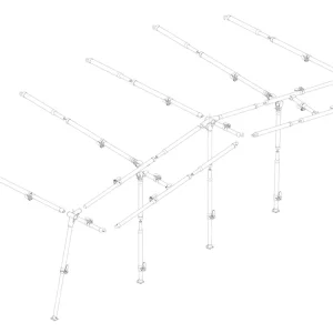 Prezzo Scontato Ventura Standard 250 IXL Fibermax G19 - G20 struttura per veranda