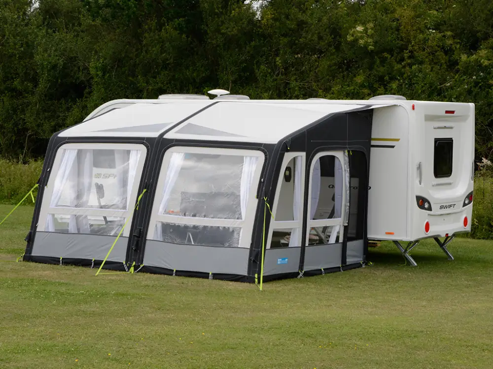 Kampa Grande Air Pro 390 2020 veranda per caravan Offerta Del Giorno