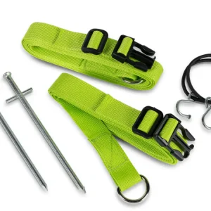 Pagamento Sicuro Dometic Storm Tie Down Kit Green nastro stabilizzante