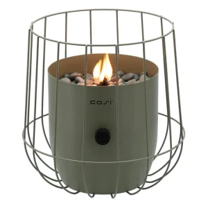 Sconto Cosi Fires Cosiscoop Basket lanterna a gas - verde oliva