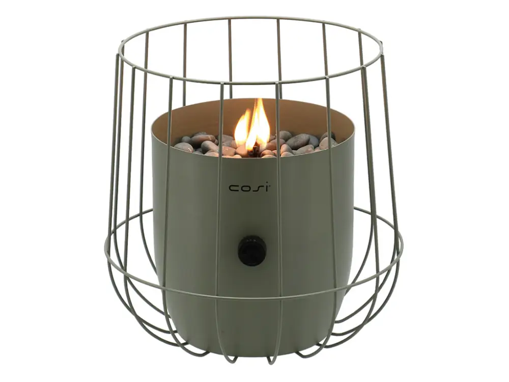 Sconto Cosi Fires Cosiscoop Basket lanterna a gas - verde oliva