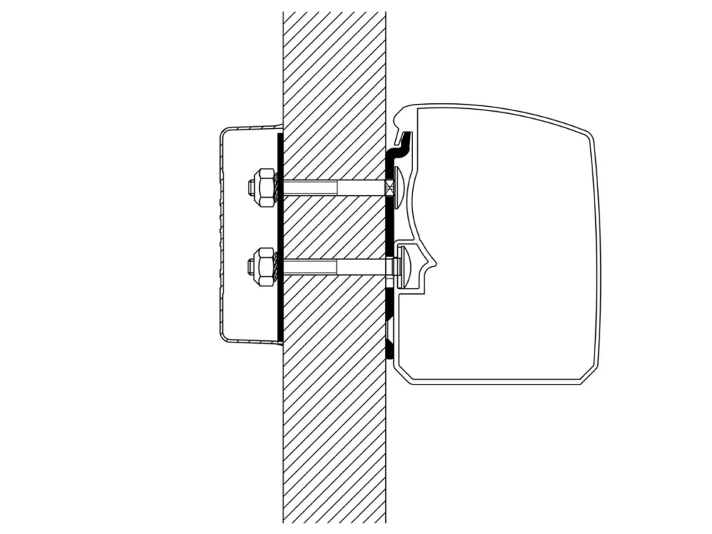Bestseller Thule adattatore 3200 Flat Wall