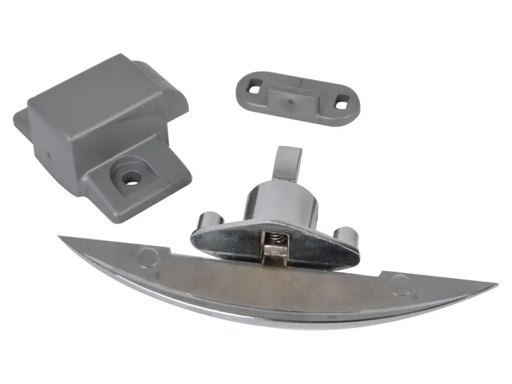 Ultima Occasione Obelink serratura per armadietto con maniglia - Chrome