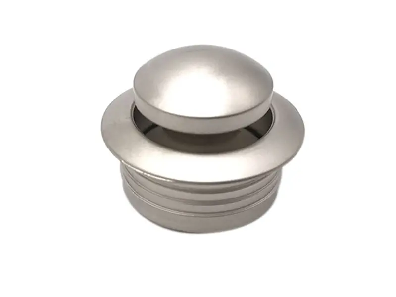 A Buon Prezzo Obelink pulsante push-lock mini - Silver