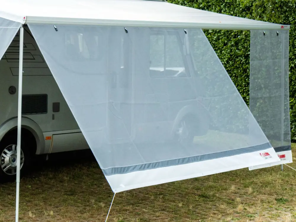 Fiamma Sun View XL Grey parete frontale 375 Spedizione Espresso