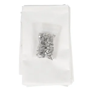 Ultima Occasione Obelink set tendine Queen bianco