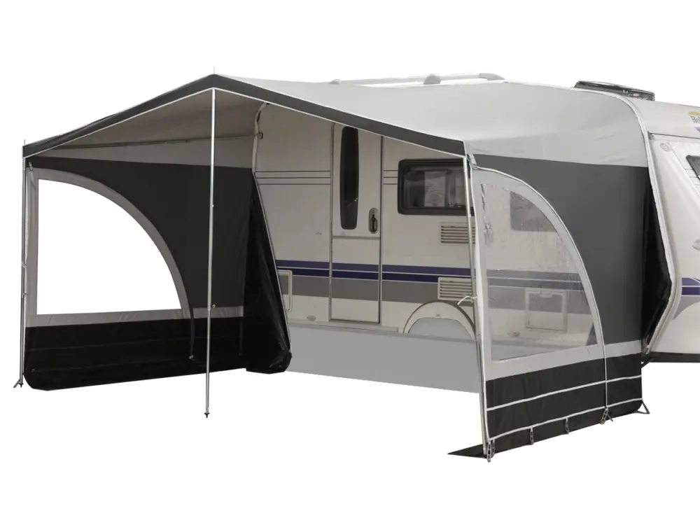Promozione Esclusiva Obelink Panorama Grey 240 taglia 6 (781 - 805 cm) tendalino per caravan