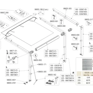 Compra Online Fiamma braccio Caravanstore 225