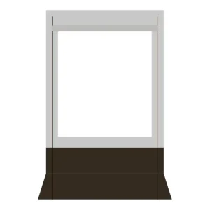 Ultimissimo Modello Obelink King pannello porta con finestra 140