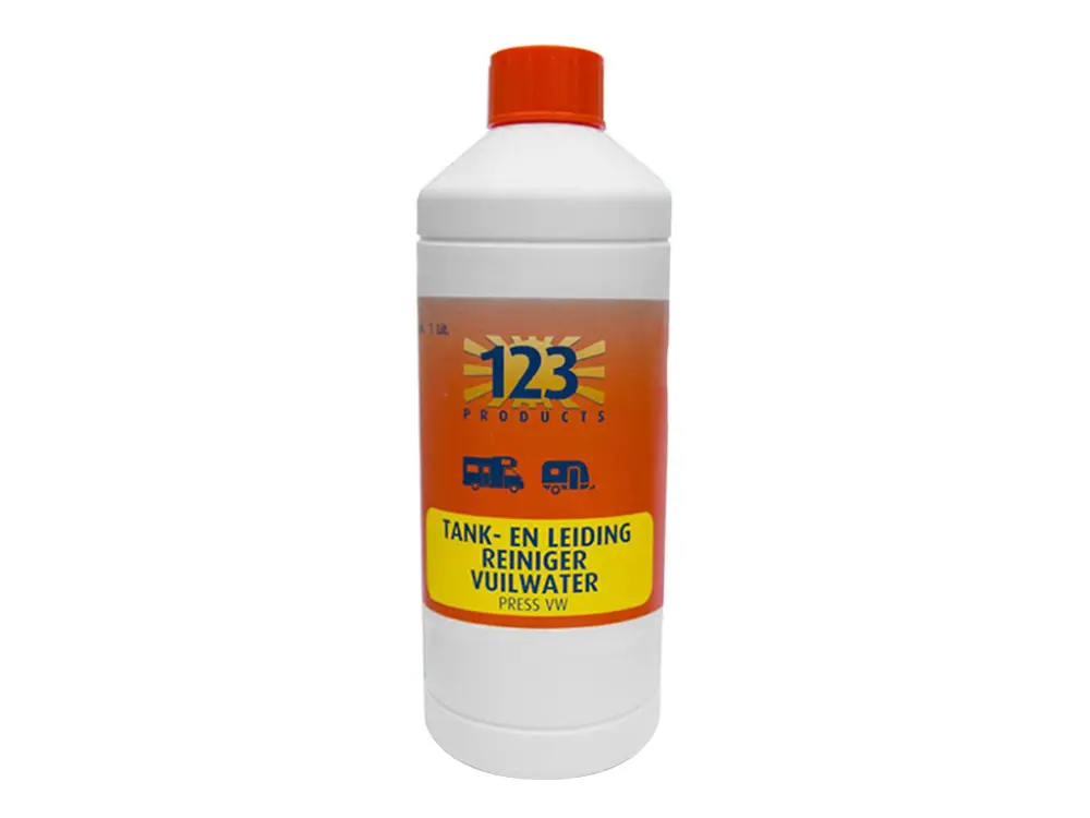 123 Products detergente serbatoio e tubazioni acque grigie - 1 l Soddisfatti O Rimborsati