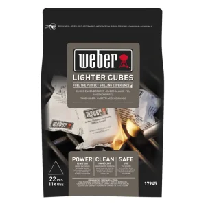Acquista Ora Weber cubetti accendifuoco power ignition