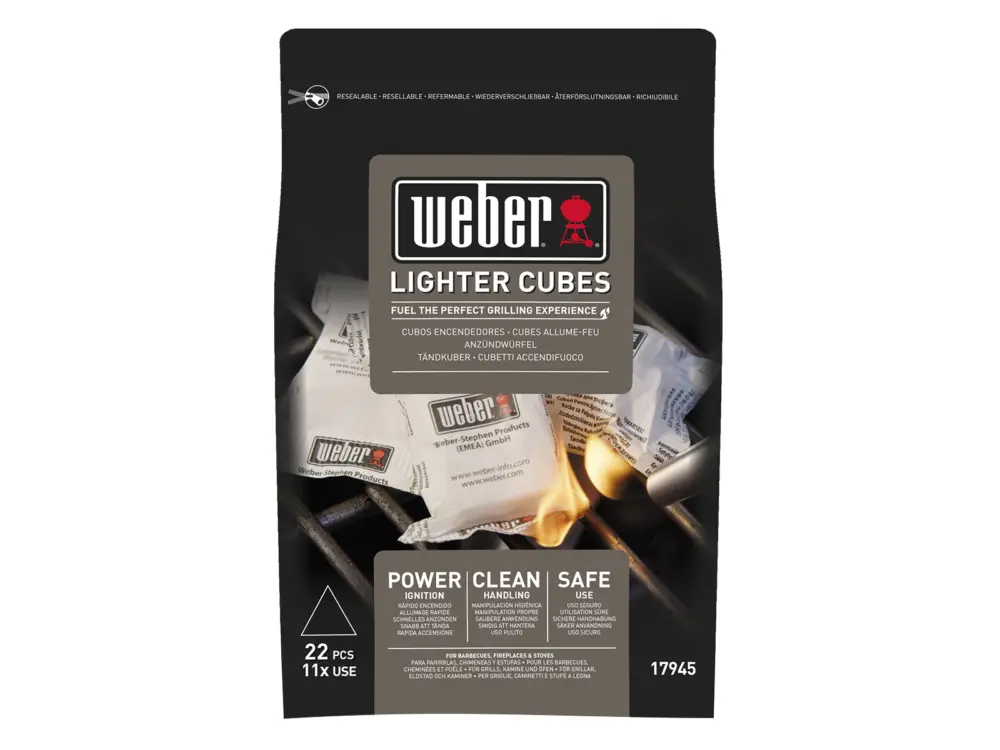 Acquista Ora Weber cubetti accendifuoco power ignition
