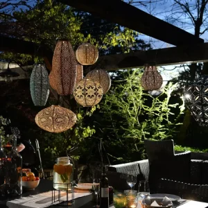 Acquista Ora Lumiz Sashiko round 20 lampioncino a energia solare