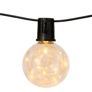 50 LED Deco Light catena luminosa trasparente Offerta Del Giorno