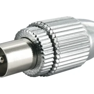 Offerta Del Giorno Schwaiger connettore IEC maschio per coassiale metallo