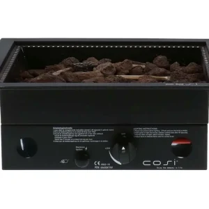Consegna Rapida Cosi Fire Cosiburner Square Black bruciatore da tavolo
