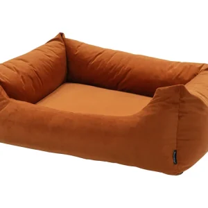 Must-Have Madison Small Velours Orange cesta per cani