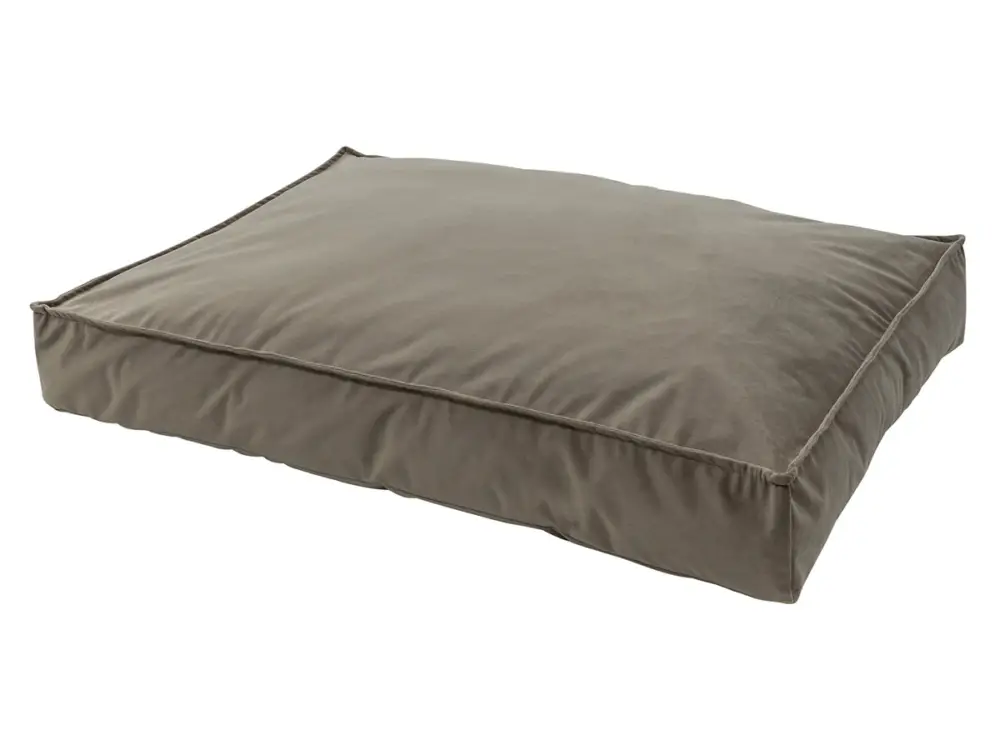 Ordina Subito Madison Small Lounge Velours Taupe cuscino per cani