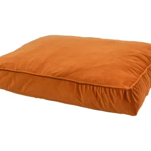 Madison Medium Lounge Velours Orange cuscino per cani Economico