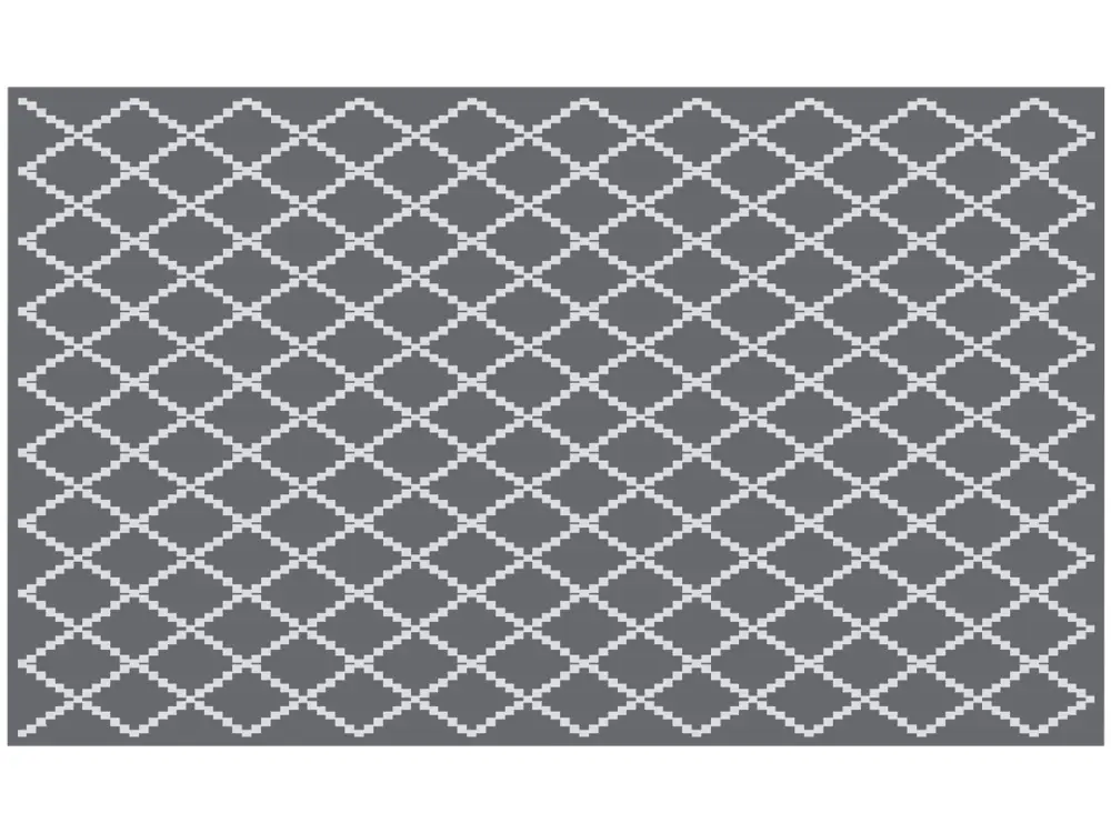 Spedizione Espresso Obelink Patio Mat Diamond 300 x 180 cm tappeto da esterno