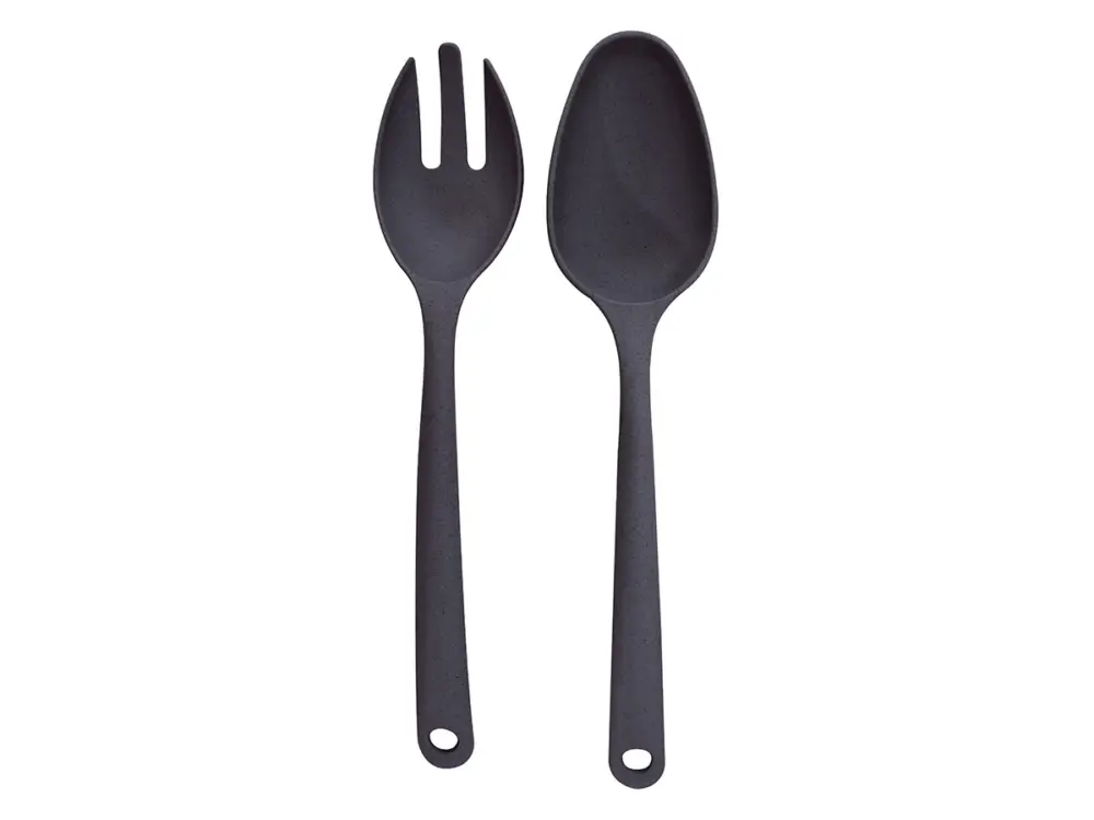 Nuova Collezione Point-Virgule PLA posate da insalata - Dark Grey