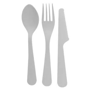 Prezzo Ridotto Point-Virgule PLA set di posate - Light Grey