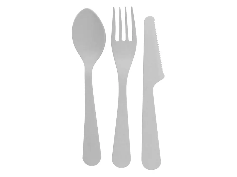 Prezzo Ridotto Point-Virgule PLA set di posate - Light Grey