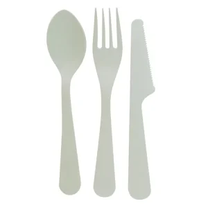 Point-Virgule PLA set di posate - Light Green Ultima Occasione